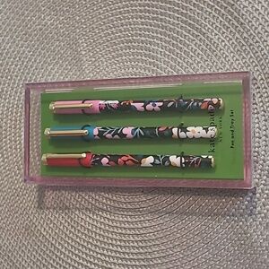 ♠️Kate Spade Pen & Tray Set